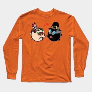 Poopy & Doopy - Thanksgiving Long Sleeve T-Shirt